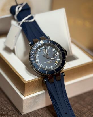 Versace orologio Veak00218 Blu