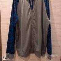 Felpa zip con cappuccio