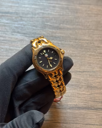 TAG Heuer placcato oro quarzo (Sports Elegance)