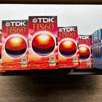 Nastri Vhs Tdk nuovi con sigillo originale