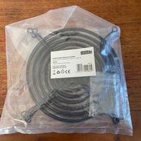 4 Griglie per ventole da 140 mm + viti per ventola