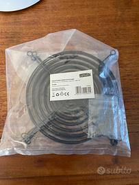 4 Griglie per ventole da 140 mm + viti per ventola