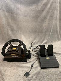 Volante + Pedaliera Mad Cats Sony PlayStation