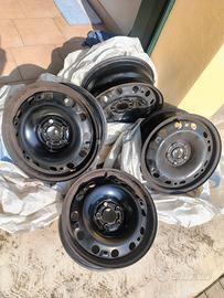 set 4 cerchi in ferro 6 x 15 