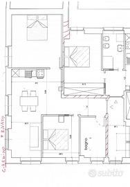 Alloggio con giardino appena ristrutturato