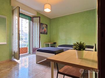 2 posti in camera doppia (shared room) - [m1 gamba