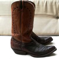 stivali in vero pitone n. 45