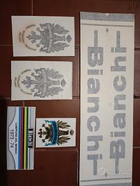 decal bianchi bici corsa epoca vintage 