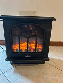 Stufa elettrica effetto camino Maison Rouge