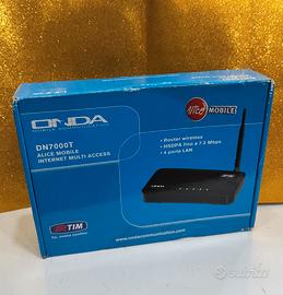 Router wireless DN7000T con 4 Lan Alice Tim