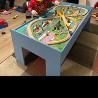 Tavolo pista treno Wood’n’play
