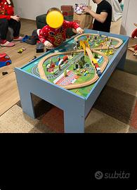 Tavolo pista treno Wood’n’play