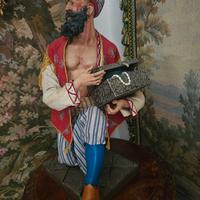 PASTORI PRESEPE ARTISTICO STILE 700' NAPOLETANO