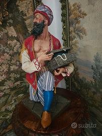 PASTORI PRESEPE ARTISTICO STILE 700' NAPOLETANO