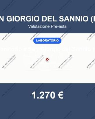 Immobile in asta di 30 m² a San Giorgio del Sannio