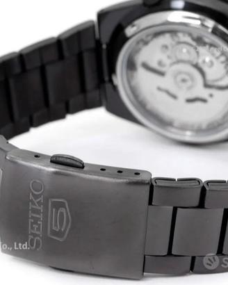 Orologio Seiko 5 black edition 