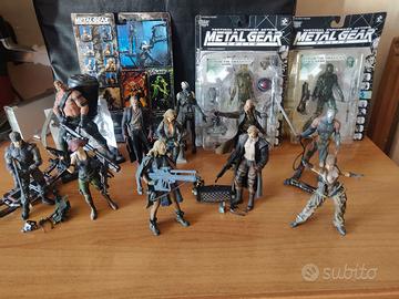 Action figures Metal Gear Solid 1 e 2