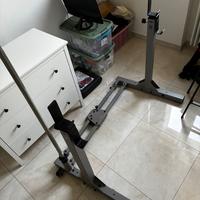 Rack bodybuilding pieghevole ultracompatta 120Kg