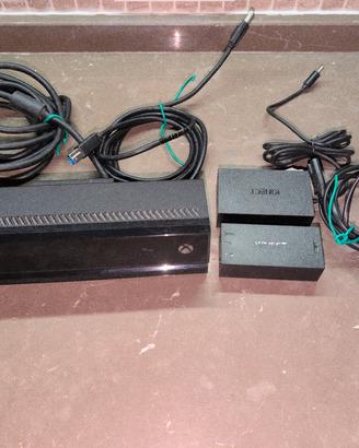 Kinect Xbox One 1520 + adattatore PC Windows Hub