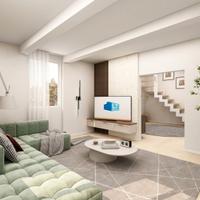 Maisonette con giardino - 3 posti auto - 3 camere