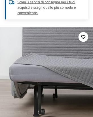 Divano letto 2 posti - Ikea