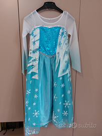Vestito carnevale Elsa Disney