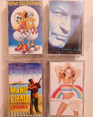 4 Cassette vari cantanti