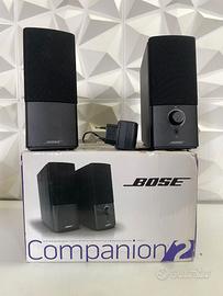 Bose Companion 2 series 3 III originali casse nero