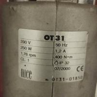 apri serranda Nice otto 31