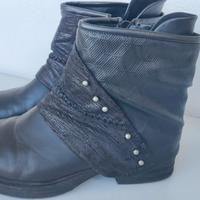 stivaletti nero basso