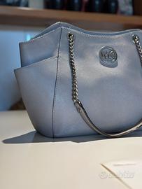 Borsa Michael Kors Jet Set grigia