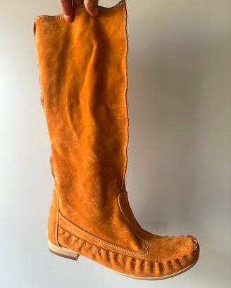 Stivali in pelle estivi