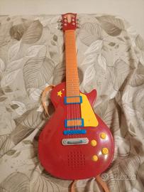 chitarra giocattolo rock elettronica 