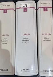 Le religioni - La Bibbia - 3 volumi nuovi