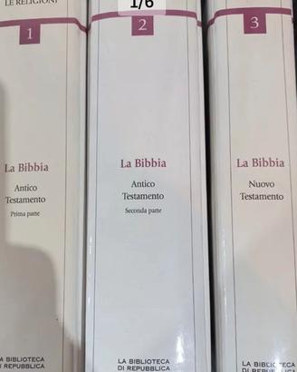 Le religioni - La Bibbia - 3 volumi nuovi