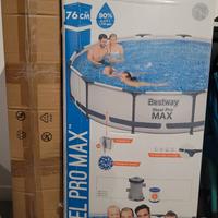 PISCINA INTEX/STEEL PRO MAX 366x76 cm - NUOVA - MA