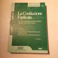 libro - la costituzione esplicata 