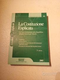 libro - la costituzione esplicata 