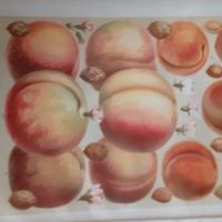 2 stampe antiche di frutta
