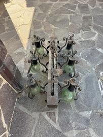 Lampadario rustico