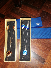 Orecchini collana Murano