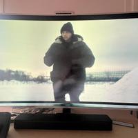 Tv Samsung curvo 55’ argento