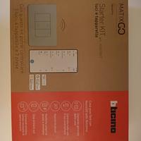 Starter kit luci e tapparelle matixgo BTicino