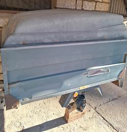 Rimorchio,Carrello ELLEBI con Coperchio rigido 