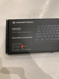 Tastiera Wireless QWERTY