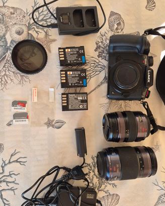 gh5s + accessori + lenti