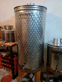 botte acciaio inox vino/olio