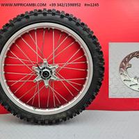 CERCHIO MOTO CROSS 21 con DISCO SUZUKI HONDA KAWAS