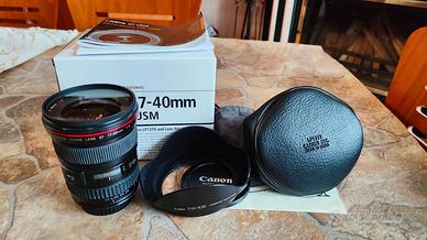 Ottica Canon EF 17-40 mm f/4L ISM
