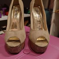 scarpe décolleté aperte davanti 